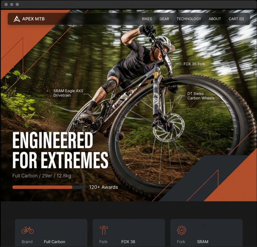 MTB Bike Website