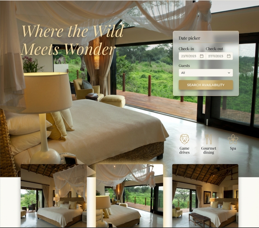 Safari Lodge Website